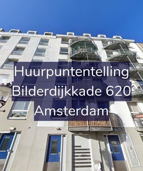 Foto gevel Huurpuntentelling voor Bilderdijkkade 620, Amsterdam