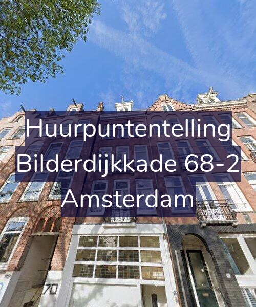 Foto gevel Huurpuntentelling voor Bilderdijkkade 68-2, Amsterdam