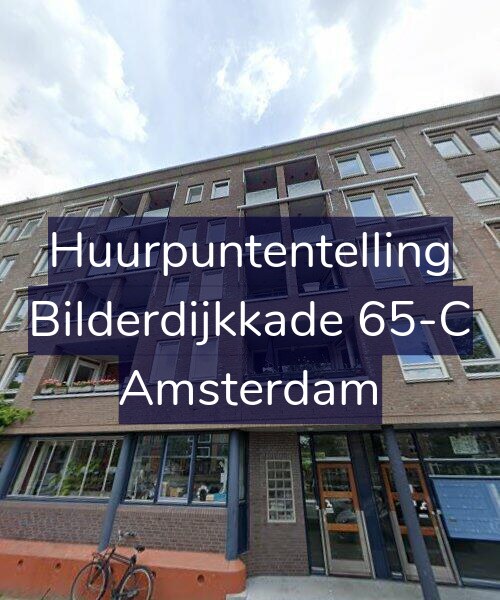 Foto gevel Huurpuntentelling voor Bilderdijkkade 65-C, Amsterdam