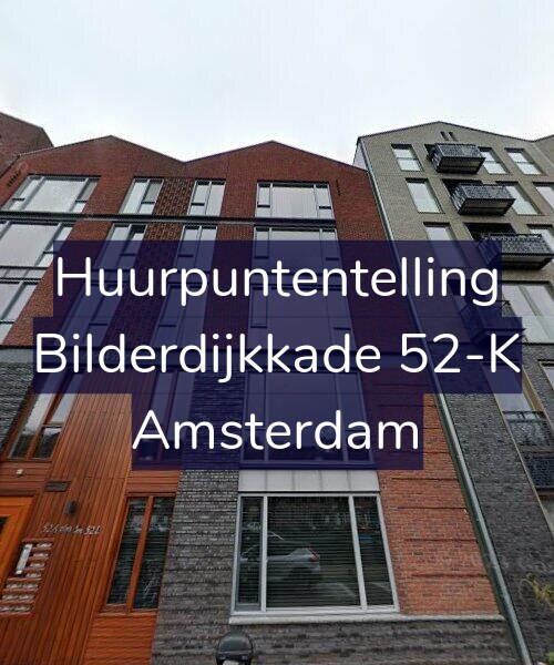 Foto gevel Huurpuntentelling voor Bilderdijkkade 52-K, Amsterdam