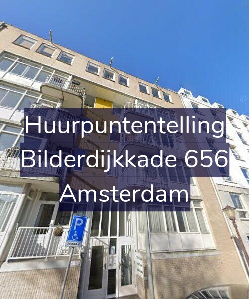Foto gevel Huurpuntentelling voor Bilderdijkkade 656, Amsterdam