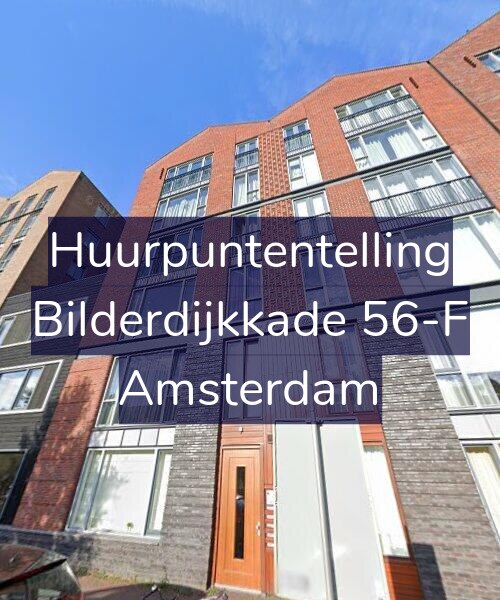 Foto gevel Huurpuntentelling voor Bilderdijkkade 56-F, Amsterdam