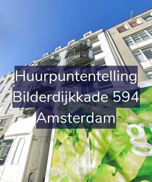 Foto gevel Huurpuntentelling voor Bilderdijkkade 594, Amsterdam