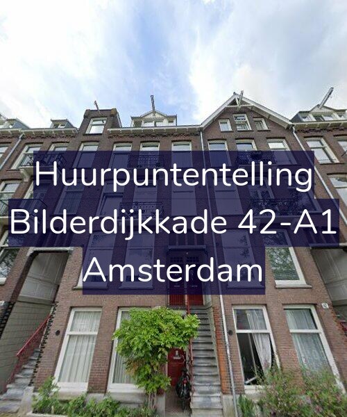 Foto gevel Huurpuntentelling voor Bilderdijkkade 42-A1, Amsterdam