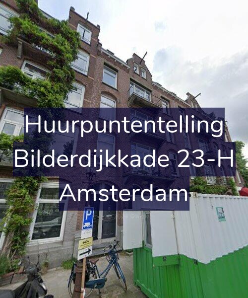 Foto gevel Huurpuntentelling voor Bilderdijkkade 23-H, Amsterdam
