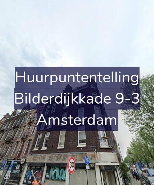 Foto gevel Huurpuntentelling voor Bilderdijkkade 9-3, Amsterdam