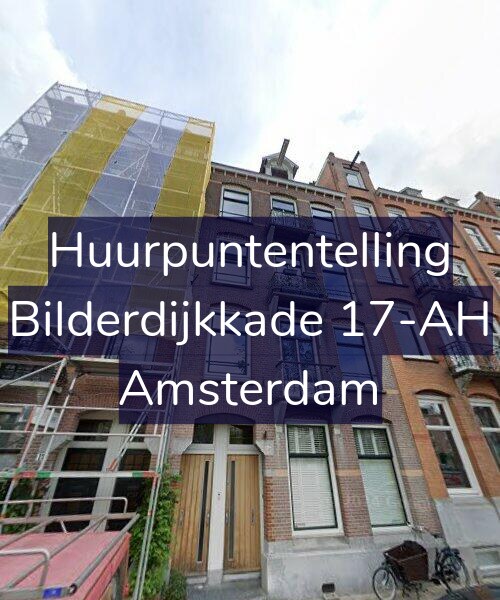 Foto gevel Huurpuntentelling voor Bilderdijkkade 17-AH, Amsterdam