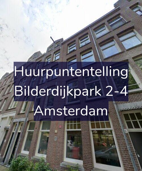 Foto gevel Huurpuntentelling voor Bilderdijkpark 2-4, Amsterdam