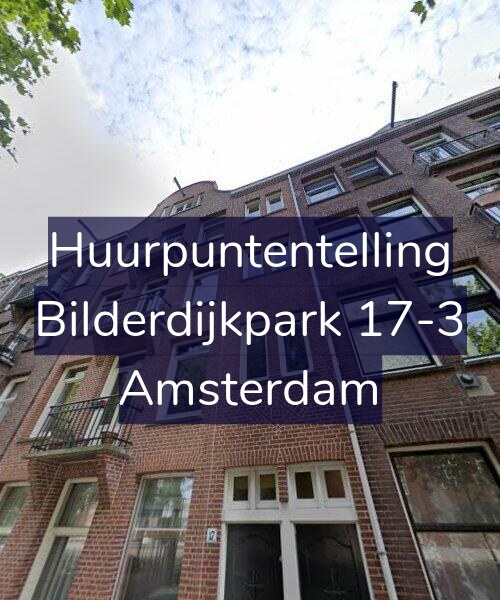 Foto gevel Huurpuntentelling voor Bilderdijkpark 17-3, Amsterdam