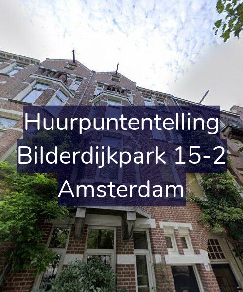 Foto gevel Huurpuntentelling voor Bilderdijkpark 15-2, Amsterdam