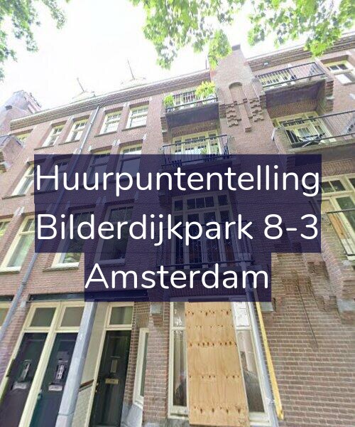 Foto gevel Huurpuntentelling voor Bilderdijkpark 8-3, Amsterdam