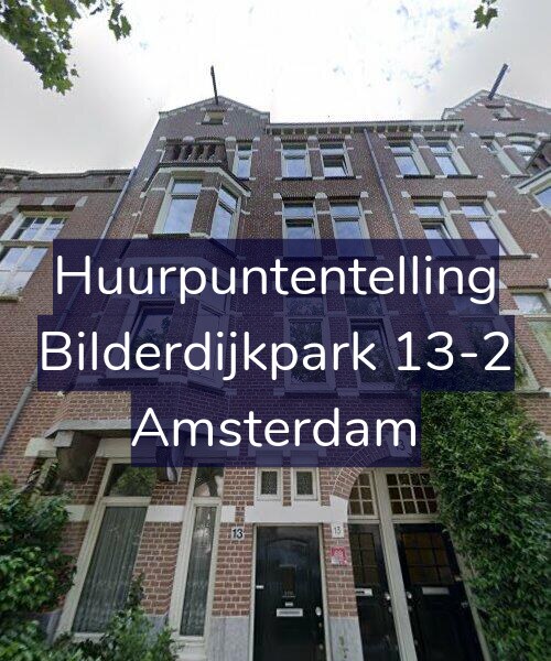 Foto gevel Huurpuntentelling voor Bilderdijkpark 13-2, Amsterdam