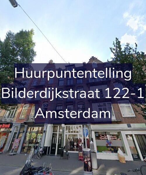 Foto gevel Huurpuntentelling voor Bilderdijkstraat 122-1, Amsterdam