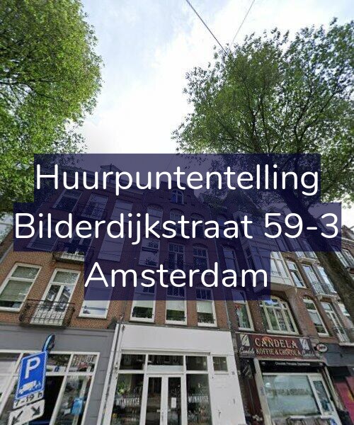 Foto gevel Huurpuntentelling voor Bilderdijkstraat 59-3, Amsterdam