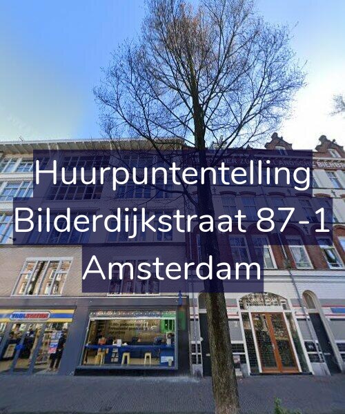 Foto gevel Huurpuntentelling voor Bilderdijkstraat 87-1, Amsterdam