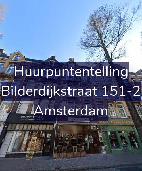 Foto gevel Huurpuntentelling voor Bilderdijkstraat 151-2, Amsterdam