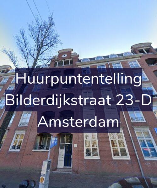 Foto gevel Huurpuntentelling voor Bilderdijkstraat 23-D, Amsterdam