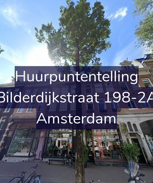 Foto gevel Huurpuntentelling voor Bilderdijkstraat 198-2A, Amsterdam