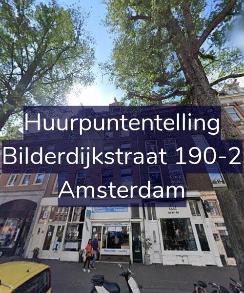 Foto gevel Huurpuntentelling voor Bilderdijkstraat 190-2, Amsterdam