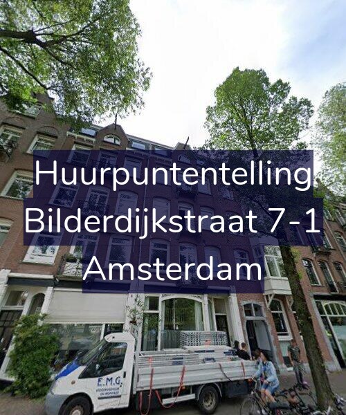 Foto gevel Huurpuntentelling voor Bilderdijkstraat 7-1, Amsterdam