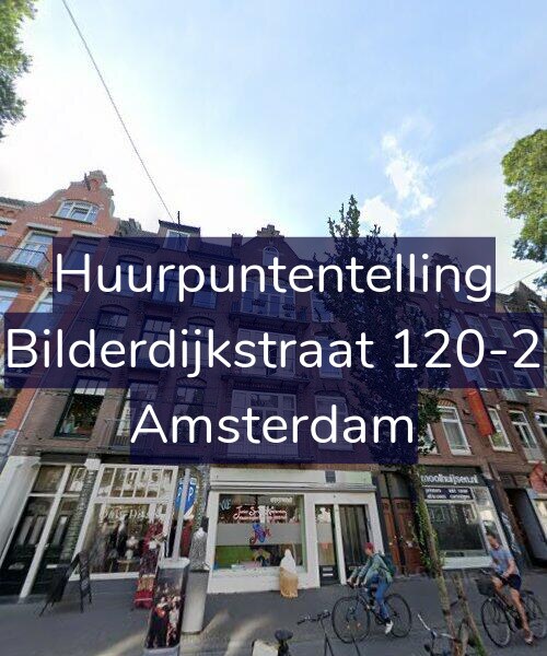 Foto gevel Huurpuntentelling voor Bilderdijkstraat 120-2, Amsterdam