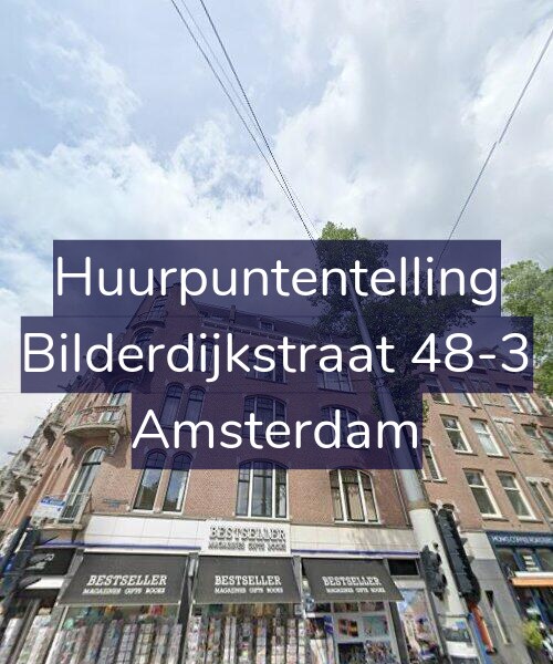 Foto gevel Huurpuntentelling voor Bilderdijkstraat 48-3, Amsterdam