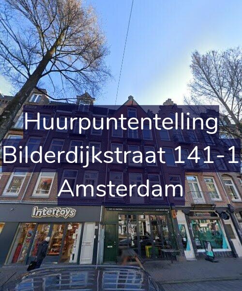 Foto gevel Huurpuntentelling voor Bilderdijkstraat 141-1, Amsterdam