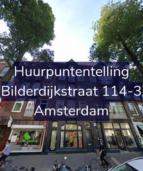 Foto gevel Huurpuntentelling voor Bilderdijkstraat 114-3, Amsterdam