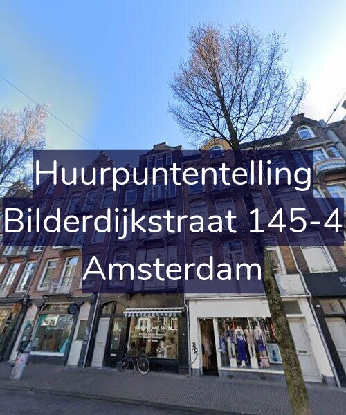 Foto gevel Huurpuntentelling voor Bilderdijkstraat 145-4, Amsterdam