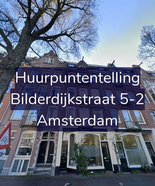 Foto gevel Huurpuntentelling voor Bilderdijkstraat 5-2, Amsterdam