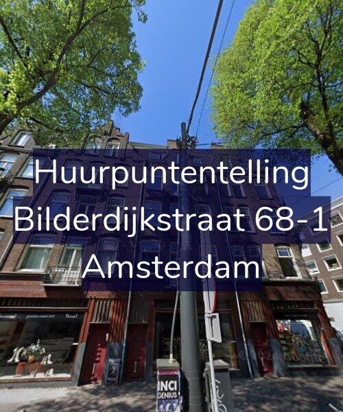 Foto gevel Huurpuntentelling voor Bilderdijkstraat 68-1, Amsterdam