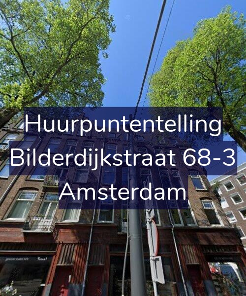 Foto gevel Huurpuntentelling voor Bilderdijkstraat 68-3, Amsterdam