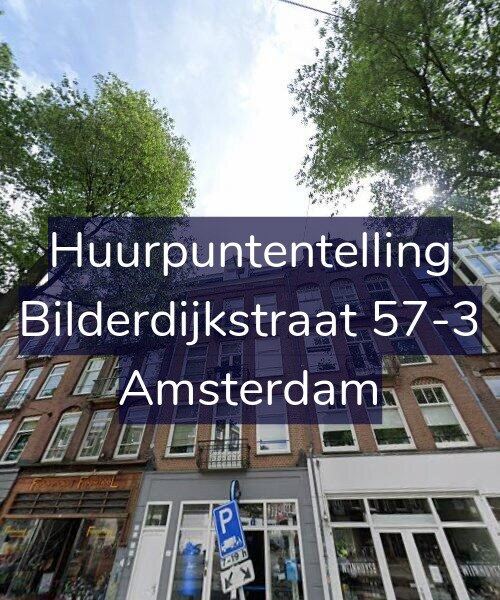 Foto gevel Huurpuntentelling voor Bilderdijkstraat 57-3, Amsterdam