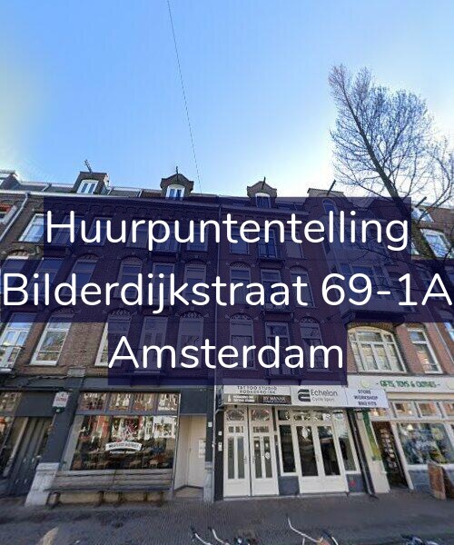 Foto gevel Huurpuntentelling voor Bilderdijkstraat 69-1A, Amsterdam