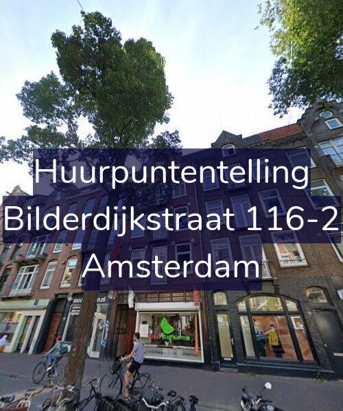 Foto gevel Huurpuntentelling voor Bilderdijkstraat 116-2, Amsterdam