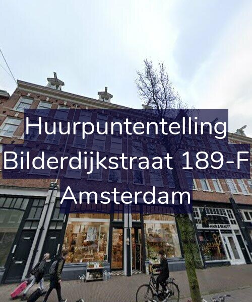 Foto gevel Huurpuntentelling voor Bilderdijkstraat 189-F, Amsterdam
