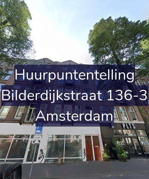 Foto gevel Huurpuntentelling voor Bilderdijkstraat 136-3, Amsterdam