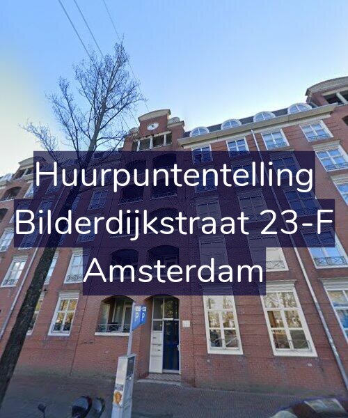 Foto gevel Huurpuntentelling voor Bilderdijkstraat 23-F, Amsterdam
