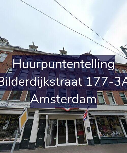 Foto gevel Huurpuntentelling voor Bilderdijkstraat 177-3A, Amsterdam