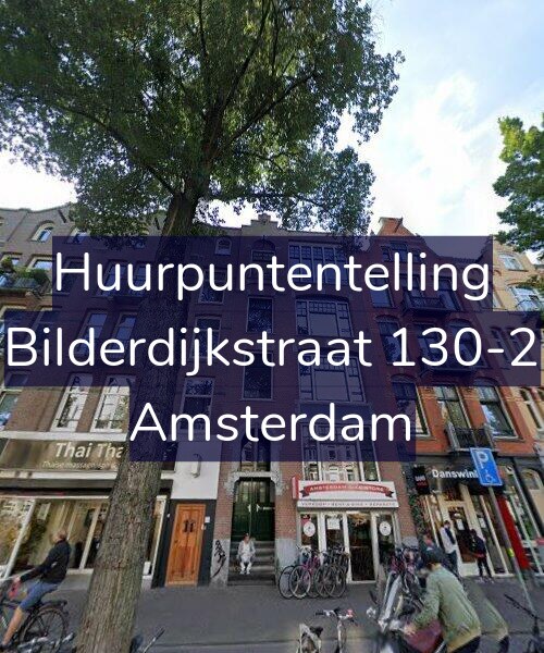 Foto gevel Huurpuntentelling voor Bilderdijkstraat 130-2, Amsterdam