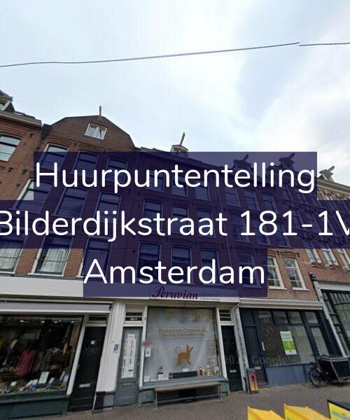 Foto gevel Huurpuntentelling voor Bilderdijkstraat 181-1V, Amsterdam