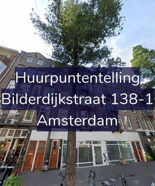 Foto gevel Huurpuntentelling voor Bilderdijkstraat 138-1, Amsterdam