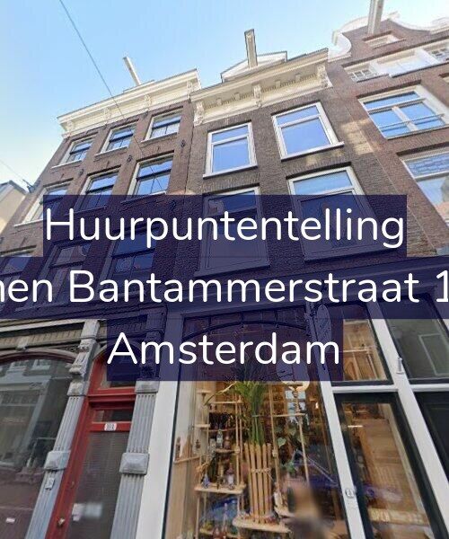 Foto gevel Huurpuntentelling voor Binnen Bantammerstraat 10-C, Amsterdam