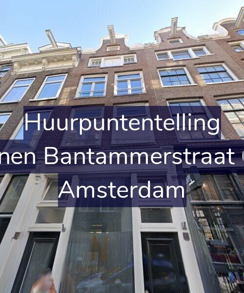 Foto gevel Huurpuntentelling voor Binnen Bantammerstraat 6-A, Amsterdam