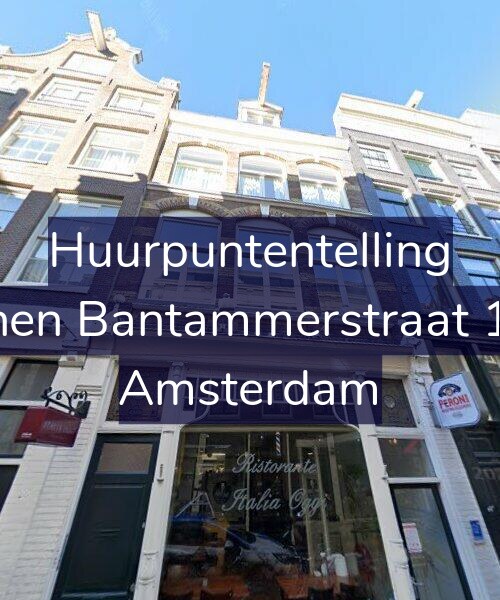 Foto gevel Huurpuntentelling voor Binnen Bantammerstraat 11-3, Amsterdam