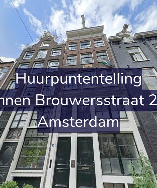 Foto gevel Huurpuntentelling voor Binnen Brouwersstraat 2-C, Amsterdam