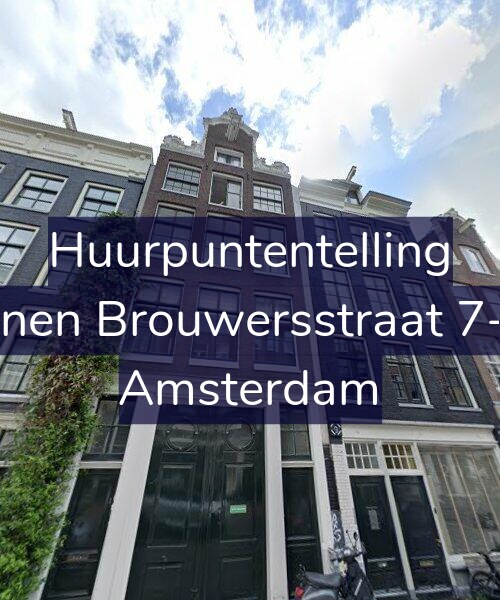 Foto gevel Huurpuntentelling voor Binnen Brouwersstraat 7-A1, Amsterdam