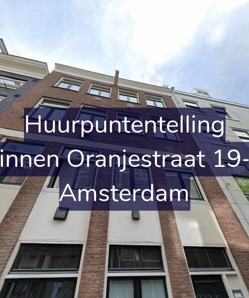 Foto gevel Huurpuntentelling voor Binnen Oranjestraat 19-3, Amsterdam