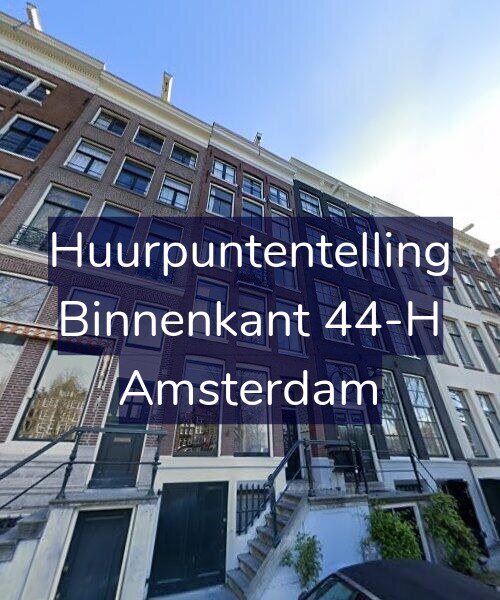 Foto gevel Huurpuntentelling voor Binnenkant 44-H, Amsterdam