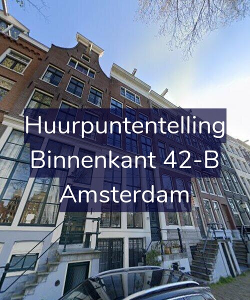 Foto gevel Huurpuntentelling voor Binnenkant 42-B, Amsterdam